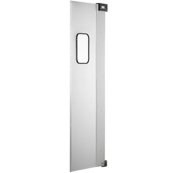 Regency Single Aluminum Swinging Traffic Door with 9" x 14" Window 30