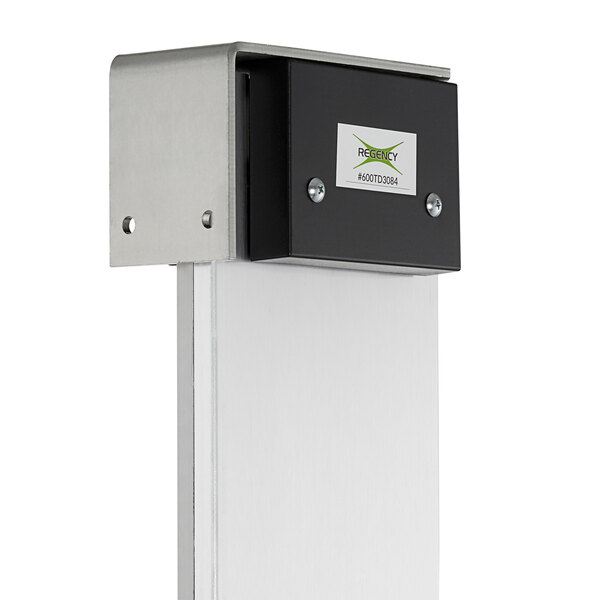 Regency Single Aluminum Swinging Traffic Door with 9" x 14" Window 30