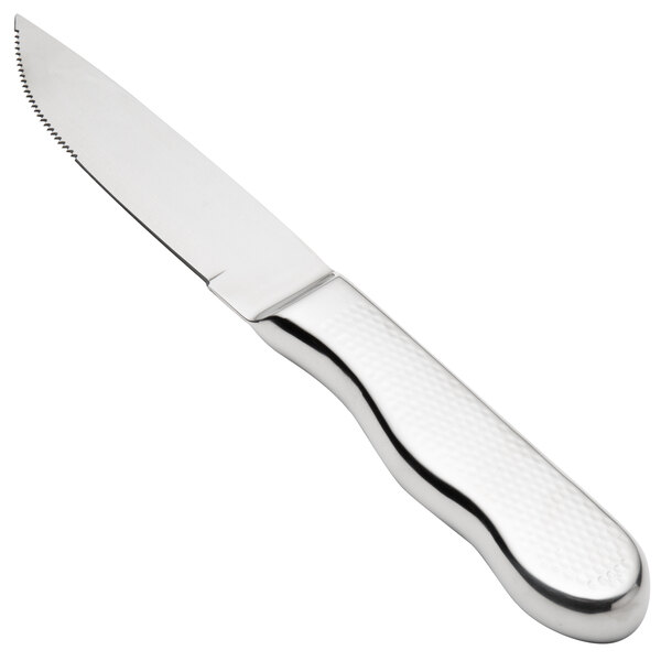 Walco WL880527IR Ironstone 5 1/5" Customizable Stainless Steel Steak