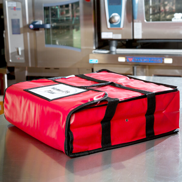 Holds up to Five 16 or Four 18 Pizzas Professional Insulated Pizza/Food Delivery Bags. 