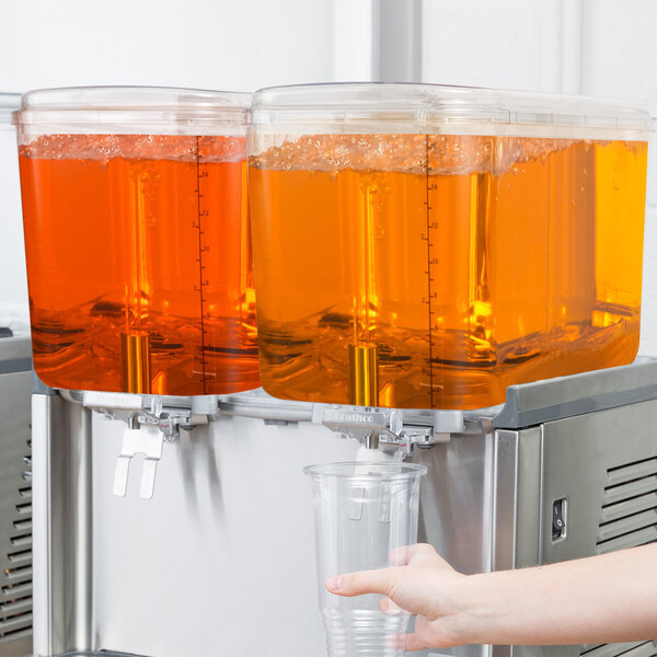 Crathco 23100303 Double 4.75 Gallon Beverage Dispenser Bowl Assembly