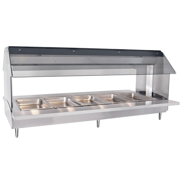 Alto-Shaam HFT2-500 Five Pan Electric Tabletop Hot Food Buffet Table - 230V