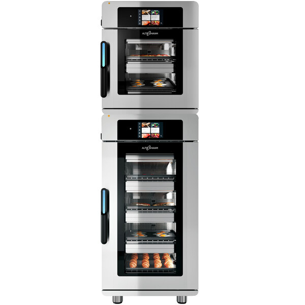 A large Alto-Shaam Vector Multi-Cook oven with two doors.