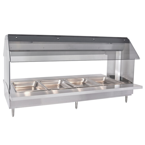 Alto-Shaam HFT2-400 Four Pan Electric Tabletop Hot Food Buffet Table - 230V