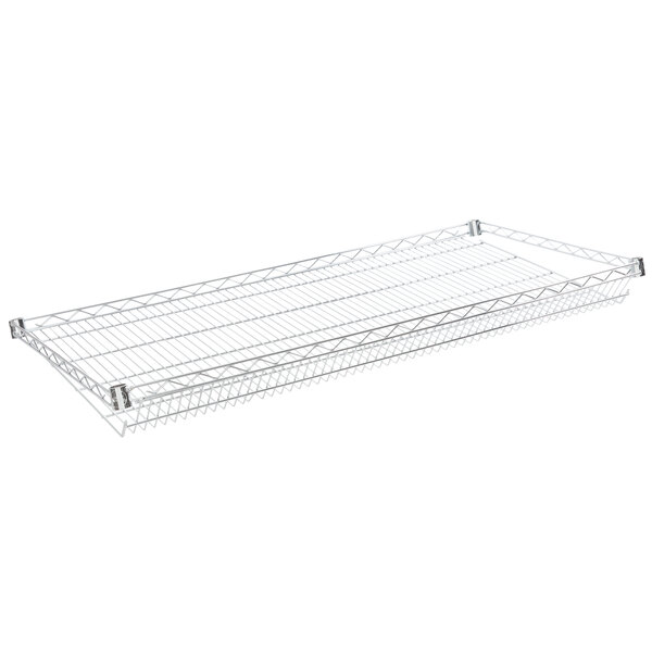 Regency 24" x 48" NSF Chrome Slanted Wire Shelf