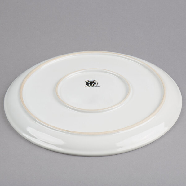American Metalcraft CERAM12 12" White Ceramic Pizza Serving Tray