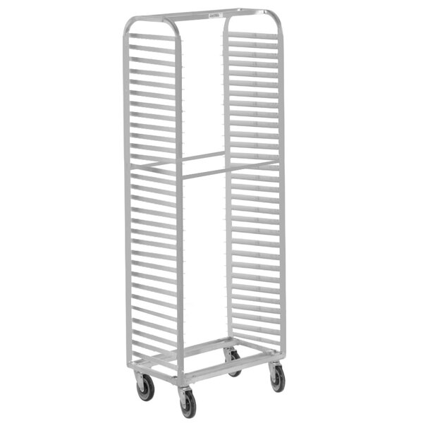 Channel 410AC 30 Pan Side Load Aluminum Bun / Sheet Pan Rack Assembled