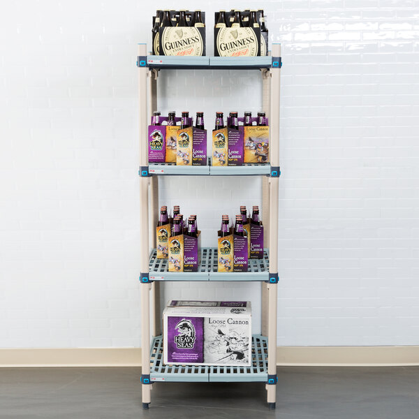 Metro Q516G3 MetroMax Q Shelving Unit 24" x 24" x 63"