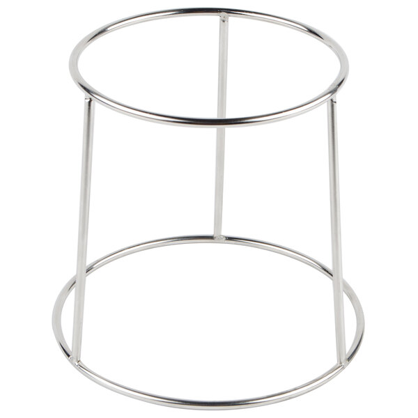 Choice 6 Round Chrome Plated Steel Display Stand