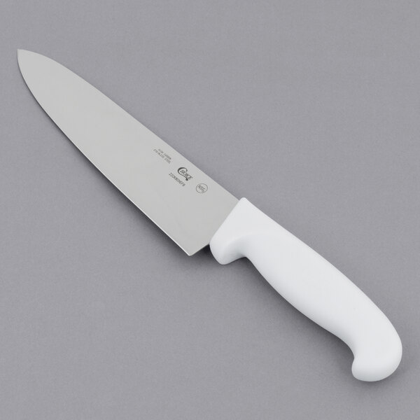 Choice 8" Chef Knife with White Handle