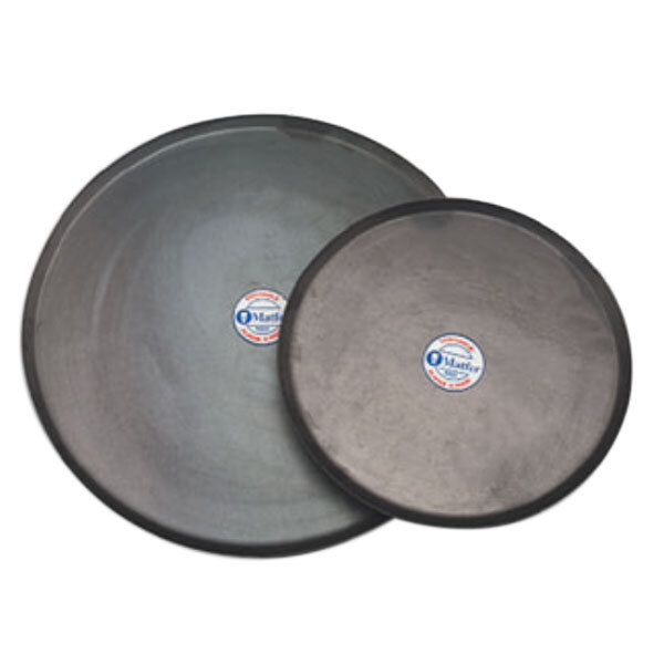 Matfer Bourgeat 310407 12 5/8" Black Carbon Steel Round Tapered Oven