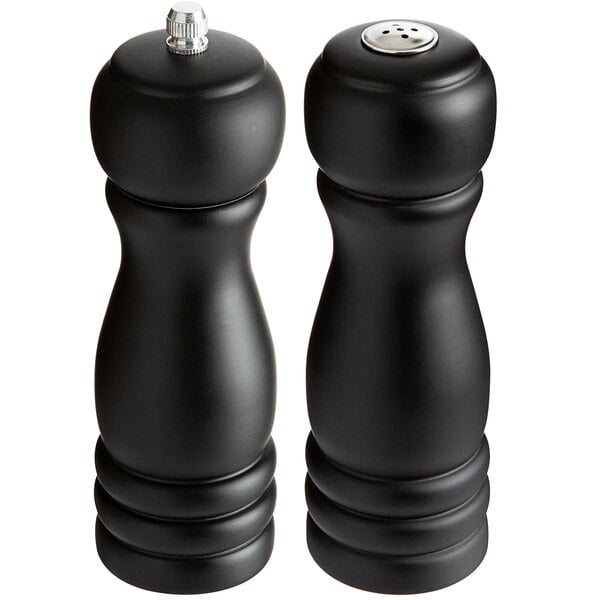 Disposable Black Peppercorn & Salt and Pepper Grinder Set