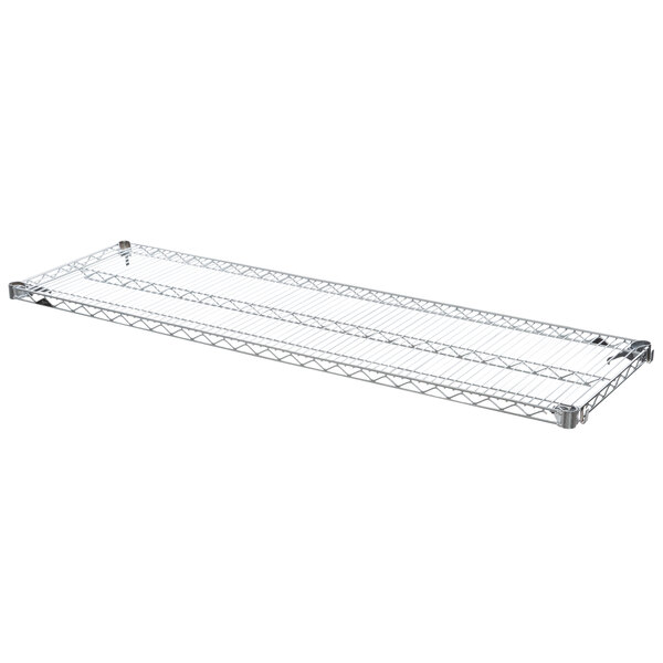 Metro AA366C Super Adjustable 4Shelf Chrome Wire Stationary Add On
