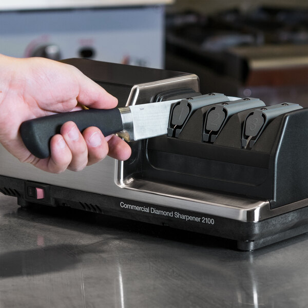 CK060 - 13821000 - Chef's Choice Commercial Knife Sharpener Model 2100 -  CK060