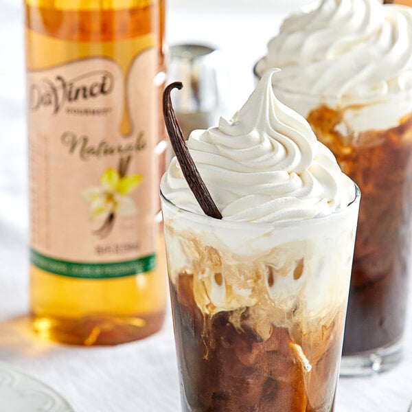DaVinci Gourmet 750 mL All-Natural Vanilla Flavoring Syrup
