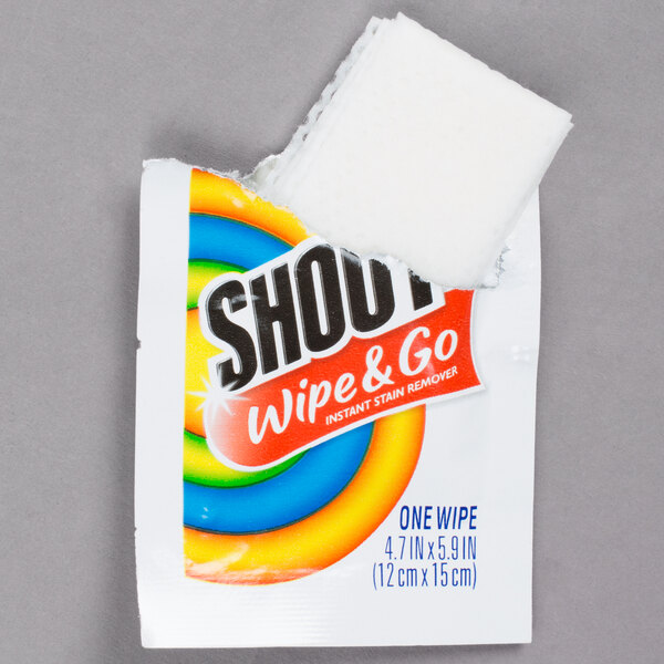 SC Johnson Shout® 686661 Instant Stain Remover Wipes 80/Case