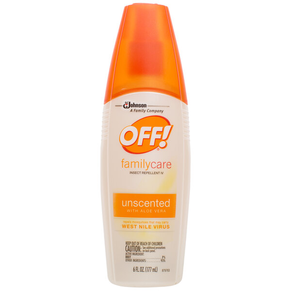 SC Johnson OFF!® 331348 6 oz. FamilyCare Unscented Insect Repellent IV