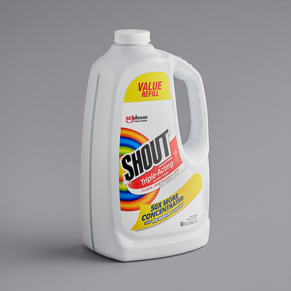 SC Johnson Shout® 624323 60 fl. oz. TripleActing Stain Remover