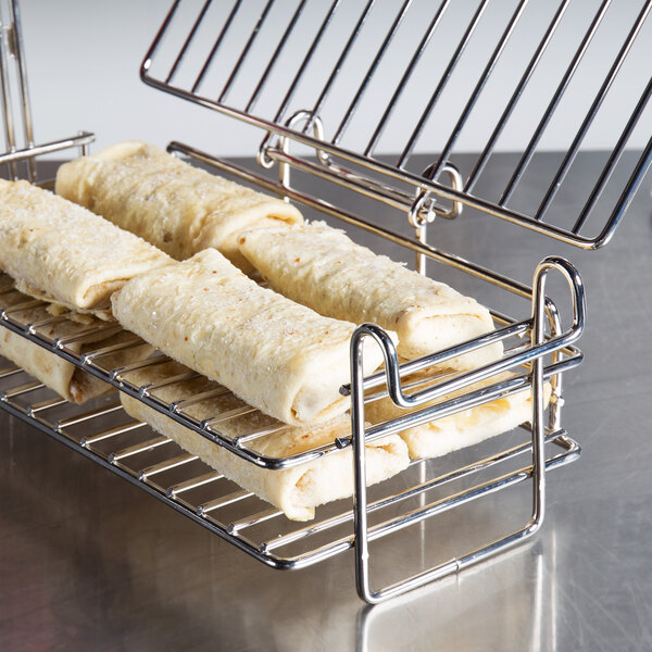 Tablecraft Burrito / Corn Dog Holder for Fryer with Hooks