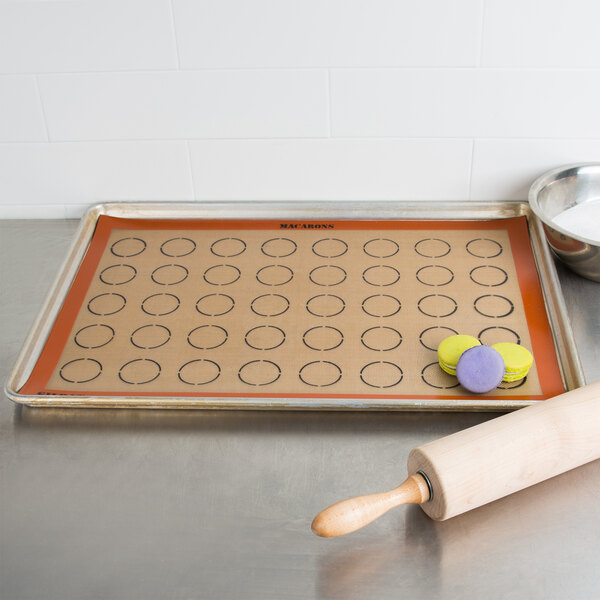 Small Ridge Macaron Baking Sheet, zulily