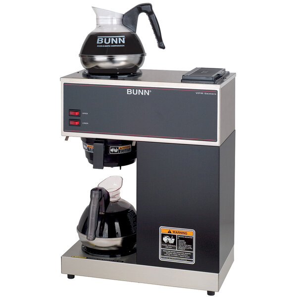 BUNN 33200.0000 VPR 12 Cup Pourover Coffee Brewer With 2 Warmers 120v for sale online 