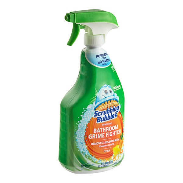 SC Johnson Scrubbing Bubbles® 306111 32 fl. oz. Multi-Surface Bathroom Cleaner / Disinfectant