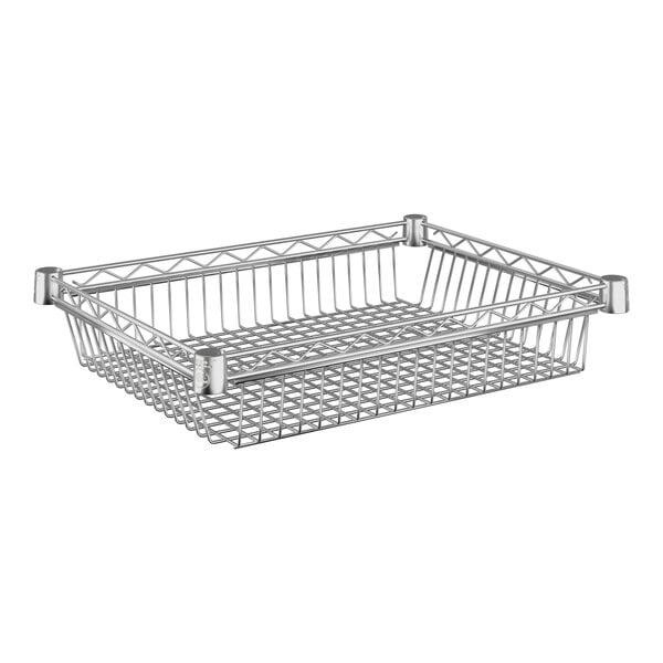 Regency 18" Wide NSF Chrome Shelf Basket
