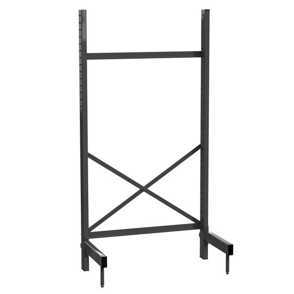 A black metal Metro SmartLever base unit with x-shaped legs.
