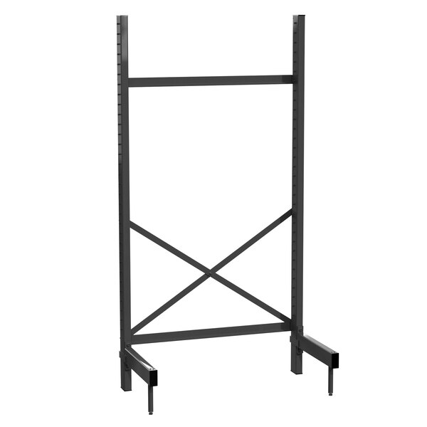 A black metal Metro SmartLever base unit with x-shaped legs.