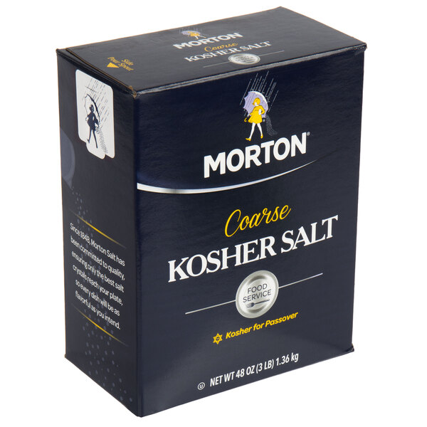Morton Coarse Kosher Salt 3 lb. Box