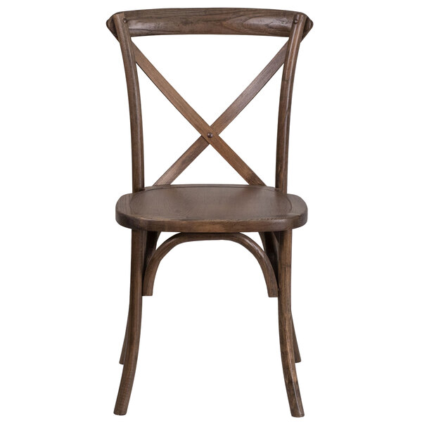 Flash Furniture XUXEANTCGG Hercules Early American Wood Stackable