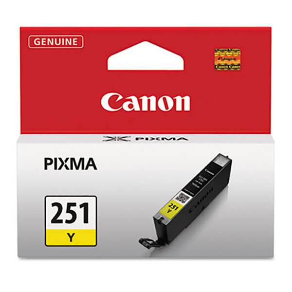 Canon 6516B001 Yellow Inkjet Printer Ink Cartridge