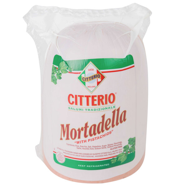 Citterio Mortadella w/ Pistachios 6 lb. Package