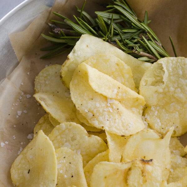 A close up of Martin's Kettle-Cook'd potato chips.