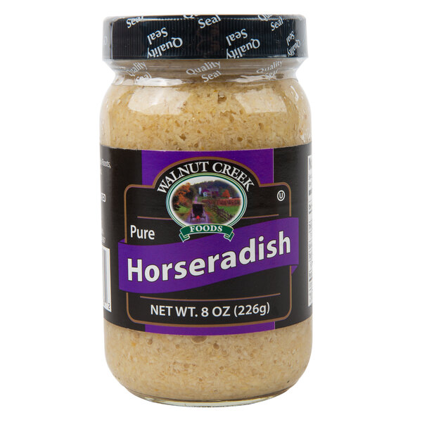 Walnut Creek Foods 8 oz. Pure Horseradish 12/Case