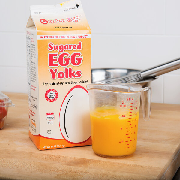 5 lb. Sugared Egg Yolks 6/Case