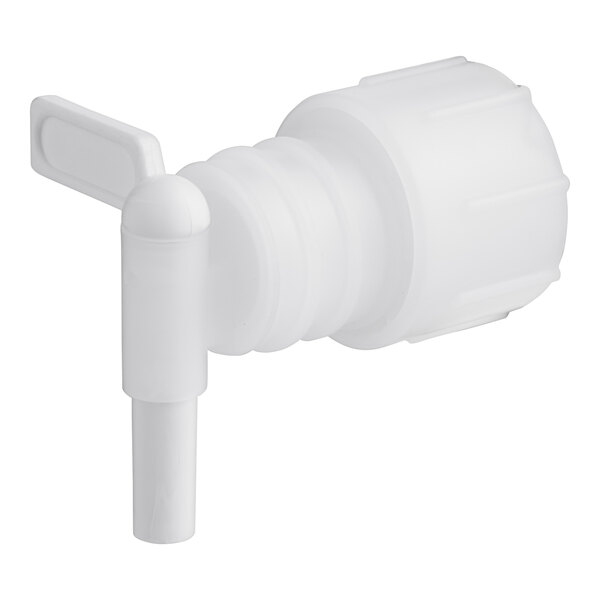 White Dispensing Container Spigot