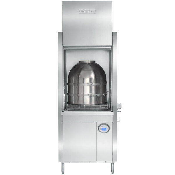 Hobart PW101 High Temperature Pot and Pan Dishwasher With Booster Heater 208/240V, 3 Phase