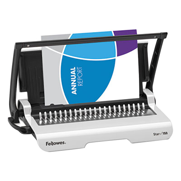Fellowes Binding Machine 150Sheets, Manual Comb Binding