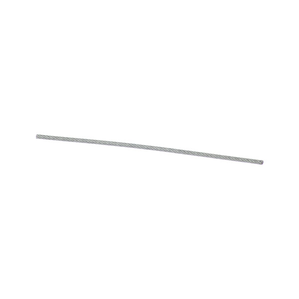 A long thin silver wire with a small end.
