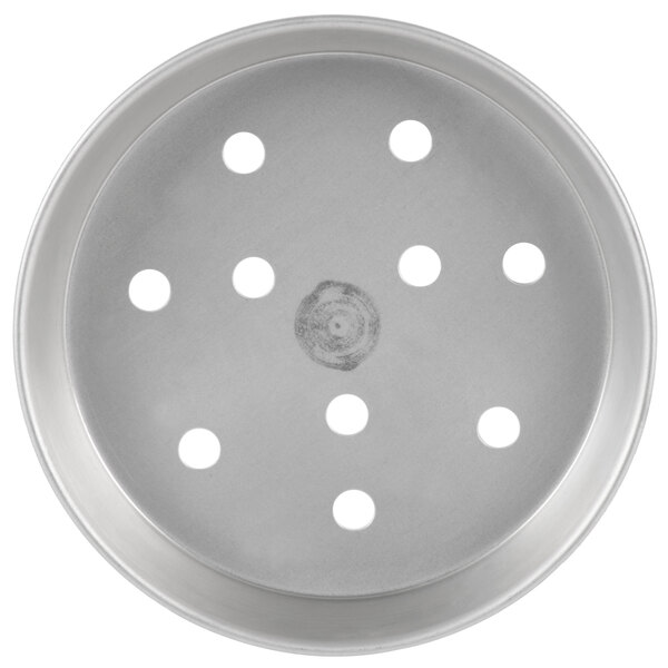 American Metalcraft PT9006 5 1/2" x 1 1/8" Perforated TinPlated Steel