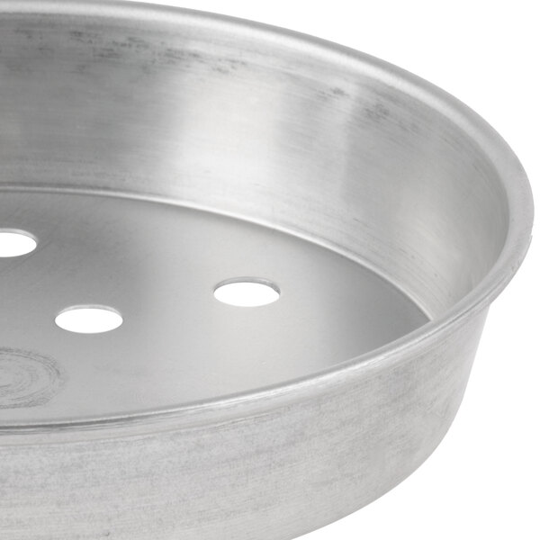 American Metalcraft PT9006 5 1/2" x 1 1/8" Perforated TinPlated Steel