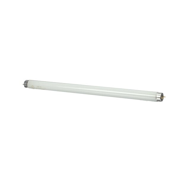 A white tube with a silver top.