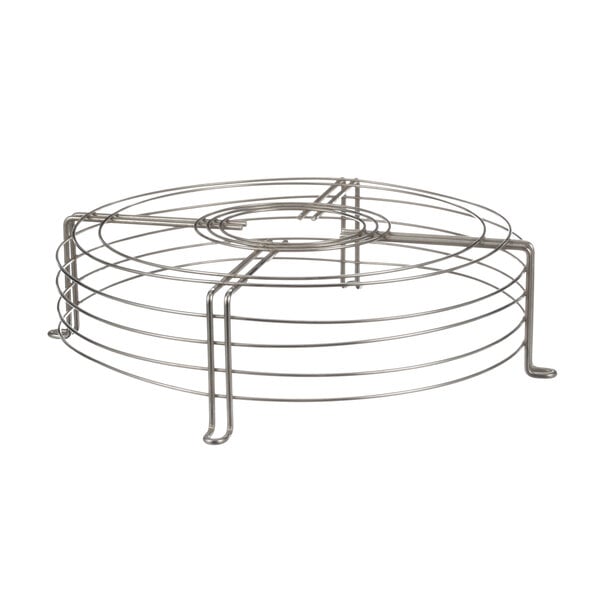 An Irinox metal wire fan holder rack with a circular design.