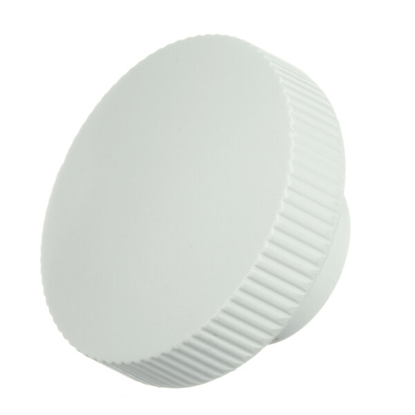 A white plastic knob.