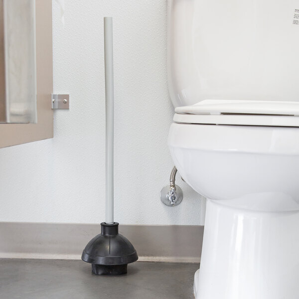 New 24 Inch Professional Strength Toilet Plunger for Toilets Sinks and Tubs 