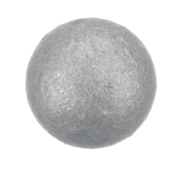 A close-up of a gray ball.