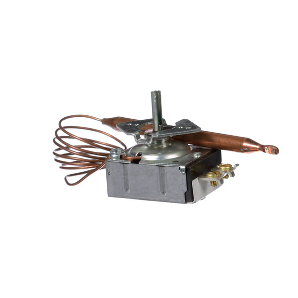 A Servolift thermostat with a copper wire.