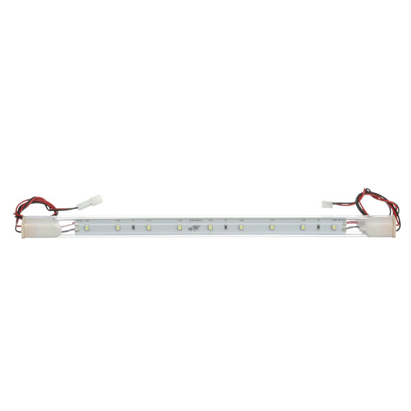 A Criotec LED light bar with two wires.