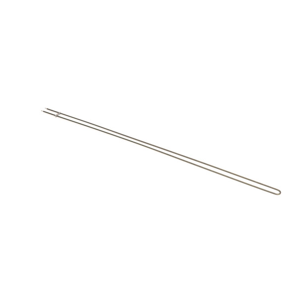 A long, thin stainless steel needle with a thin tip.